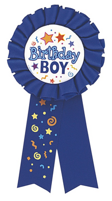 Birthday Boy Award Badge