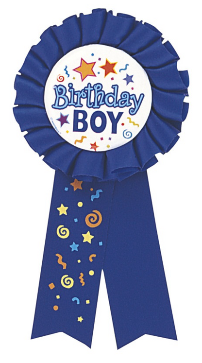 Birthday Boy Award Badge