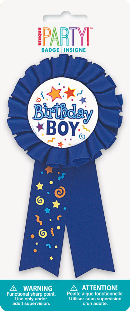 Birthday Boy Award Badge
