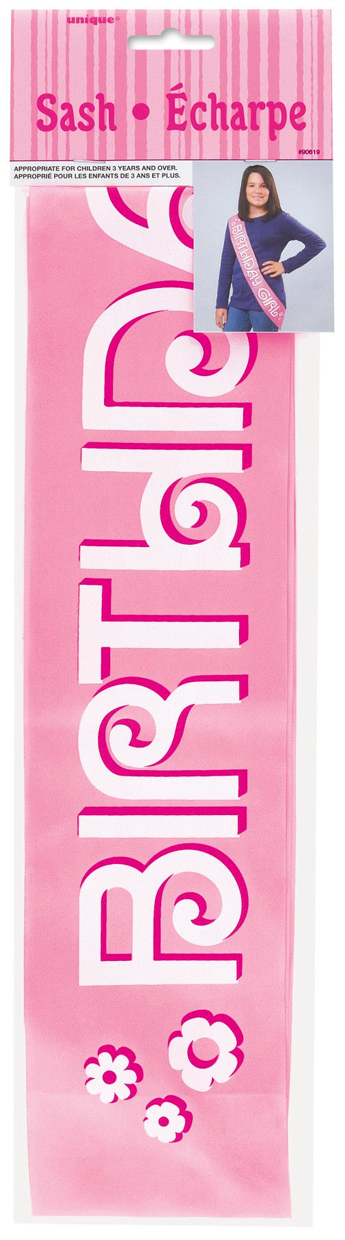 Birthday Girl Deluxe Satin Sash