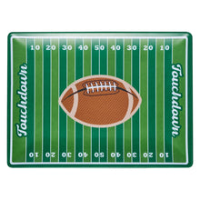 Tailgate Football Melamine Rectangle Platter