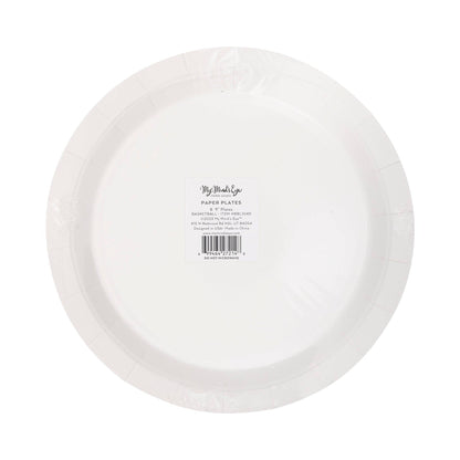 Basketball 9in Paper Plates 8ct