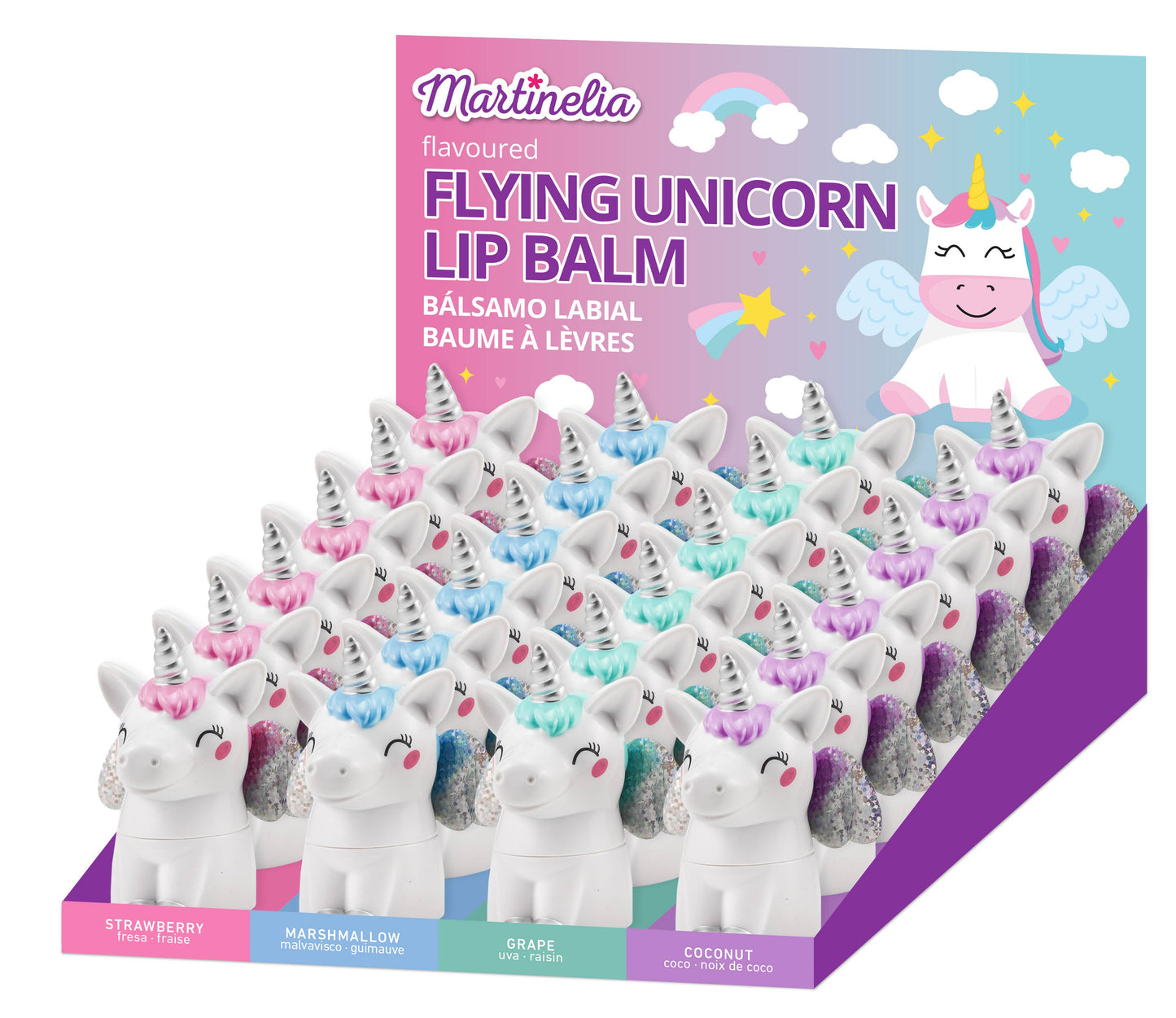 Martinelia Flying Unicorn Lip Balm - 1 Assorted Color