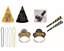 2026 New Years 4 Person Party Kit BSG 12pc