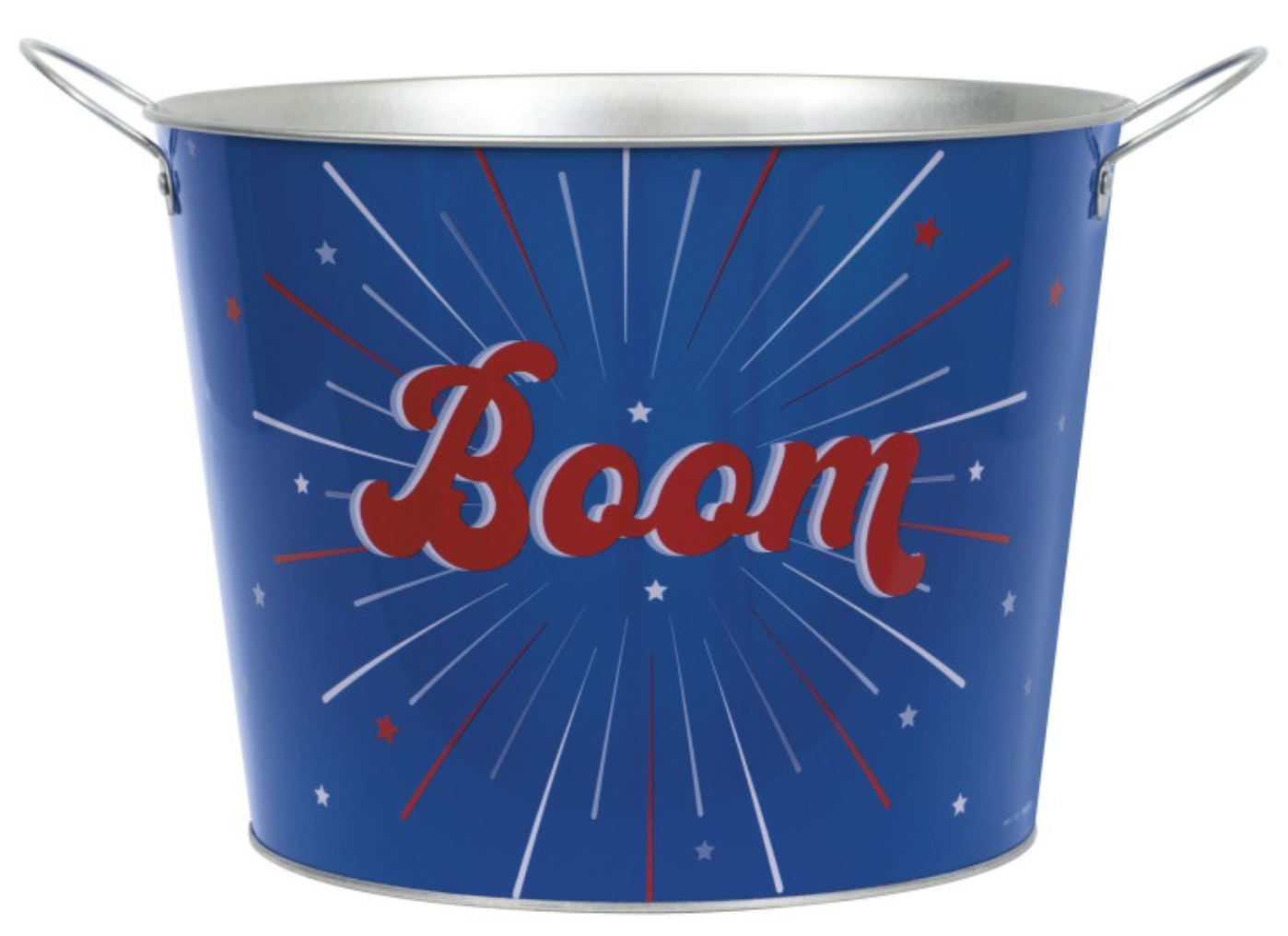 Patriotic USA Metal Tub