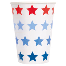 Patriotic USA 12oz Paper Cups 8ct