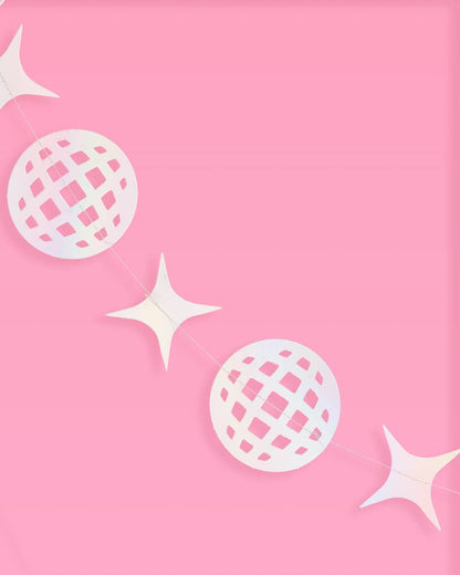 Disco Party 12ft Garland Decorations 4ct