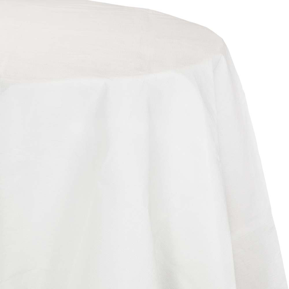 White Paper 3-Ply Table Cover 82in