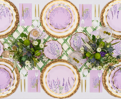 Lavender Fields 10.5in Dinner Plates 8ct