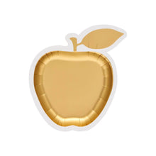 Golden Apple Die Cut Salad Plates/8pk