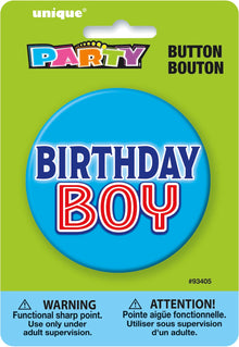 Birthday Boy Button