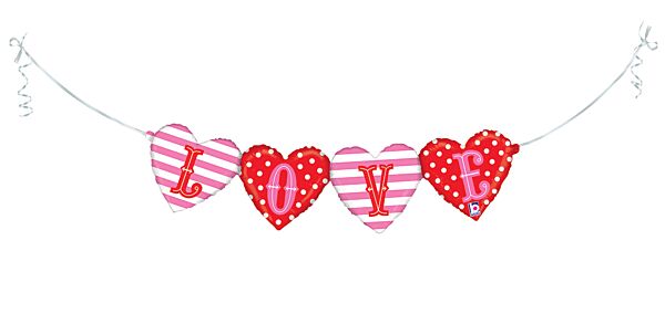 Love Bunting 41in Balloon
