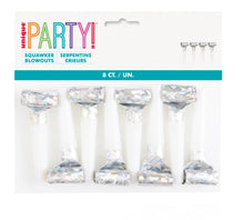 Prismatic Silver Squawker Blowouts 8ct