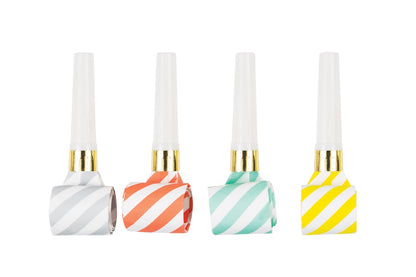 Striped Squawker Blowouts 8ct