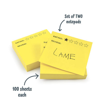 Over-rated - 5-Star Sticky Notes
