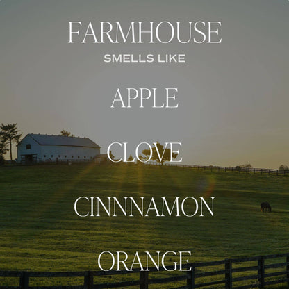 Farmhouse 11 oz Soy Candle - Fall Decor & Gifts