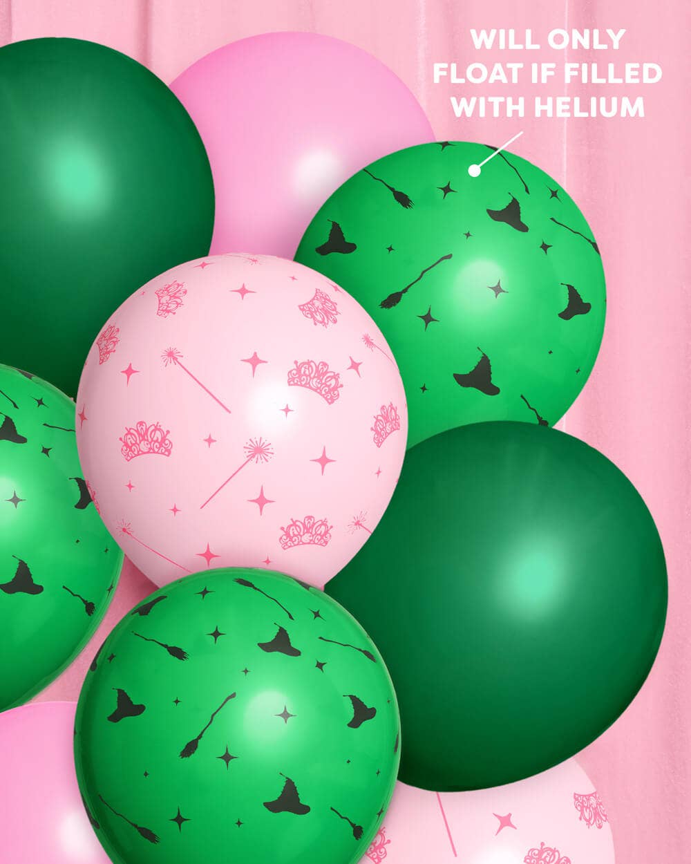 Wicked Witch Latex Balloons 8ct *Helium Not Included