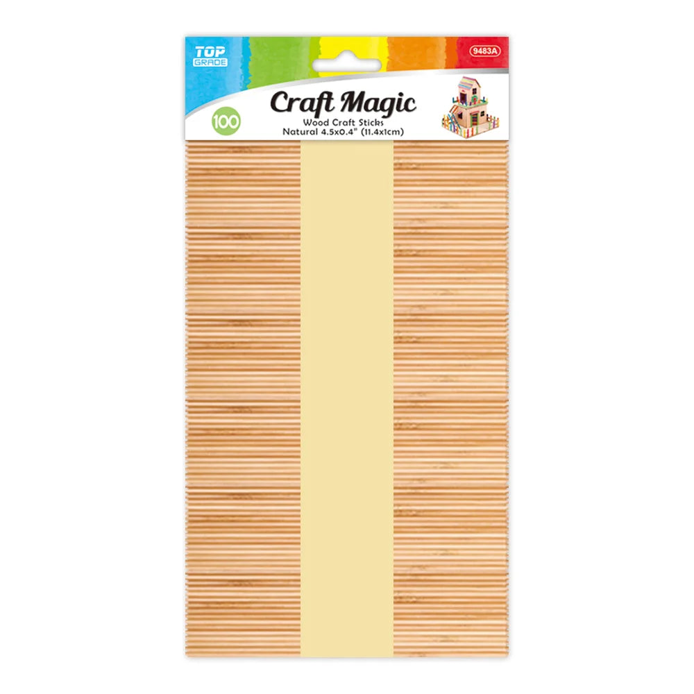 Wooden Craft Stick 100ct