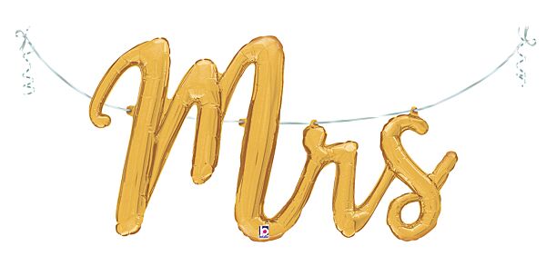 Mrs Script Consumer Inflate 44in Balloon