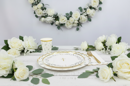 Religious Eucalyptus Luncheon Napkins  (Set of 16)