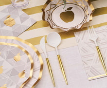 Gold Bella Assorted Plastic Cutlery 24ct