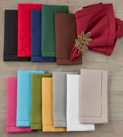 Hemstitch Border 18-Inch Dinner Napkin