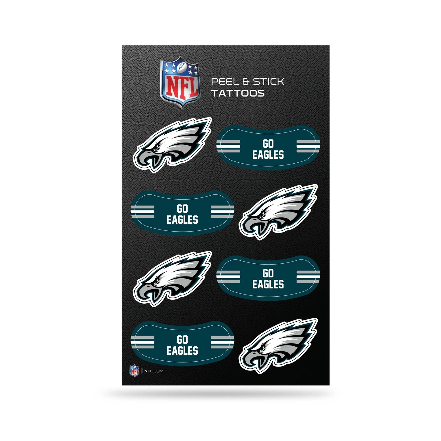Philadelphia Eagles Peel & Stick Temporary Tattoos