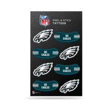 Philadelphia Eagles Peel & Stick Temporary Tattoos