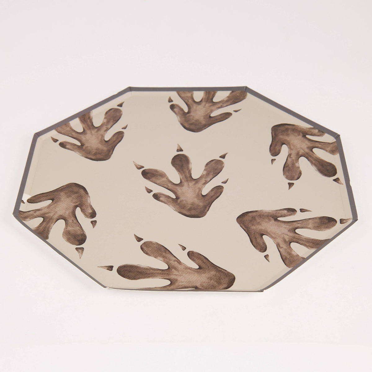 Dinosaur Footprint Paper Plates – 10 in