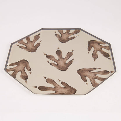 Dinosaur Footprint Paper Plates – 10 in