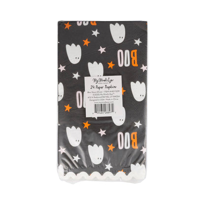 Boo Stars Ghost Guest Towels 24ct