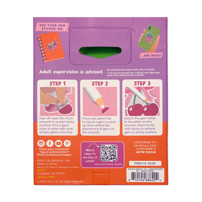 Mini Razzle Dazzle DIY Gem Sticker Kit - Magic Mood