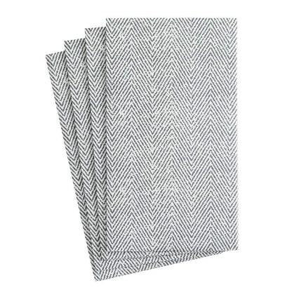 Jute Charcoal Premium Guest Towels 15ct