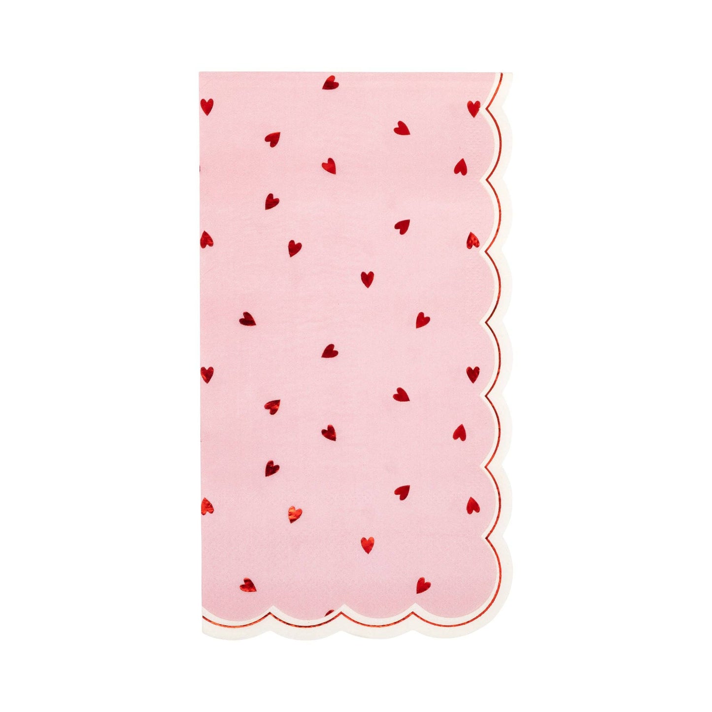 Scattered Hearts Dinner Napkins 18ct