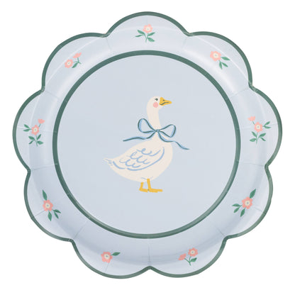 Goose 8" Plates 8ct