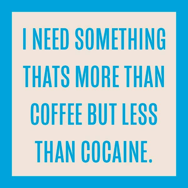 COASTER More Than Coffee | Funny Party Gift | Home Bar Decor