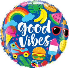 #S43 Good Vibes 18in Balloon