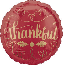 Thankful Squiggles 18in SuperShape Balloon