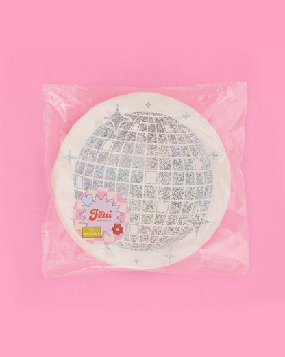 Shimmer Disco Ball Napkins 25ct