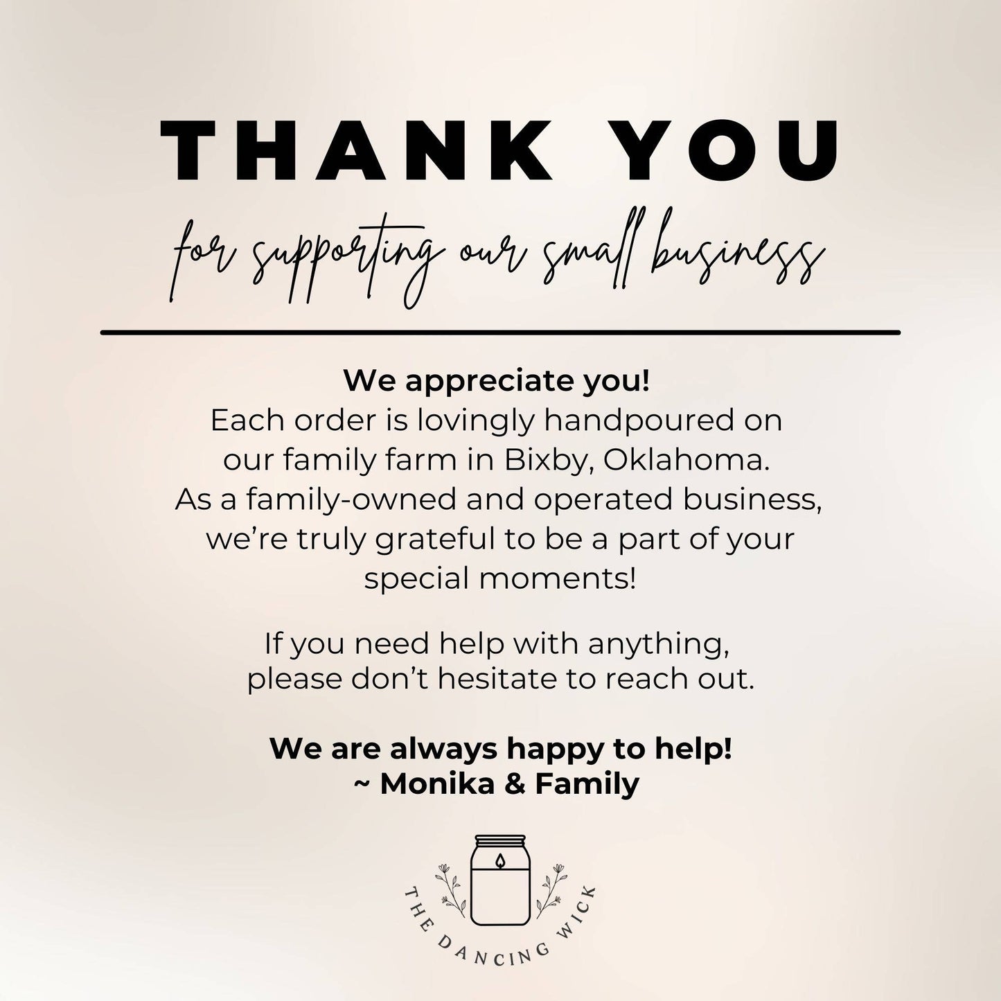 Funny Bridal Party Gift Candle / Wedding Cake Scent