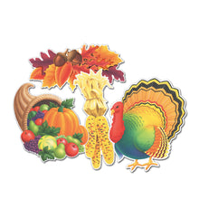 Thanksgiving Cutouts 4ct