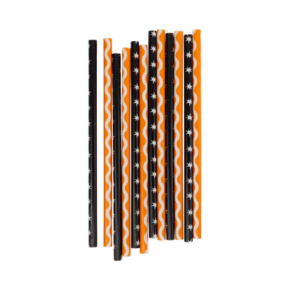 Vintage Ric Rac and Stars Reuseable Straws