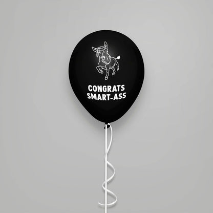 Congrats Smart Ass Latex Balloon