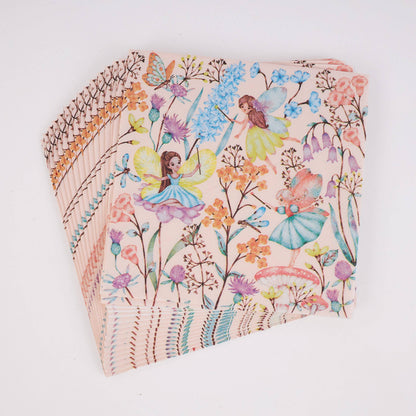 Fairy Garden Paper Napkins – Disposable