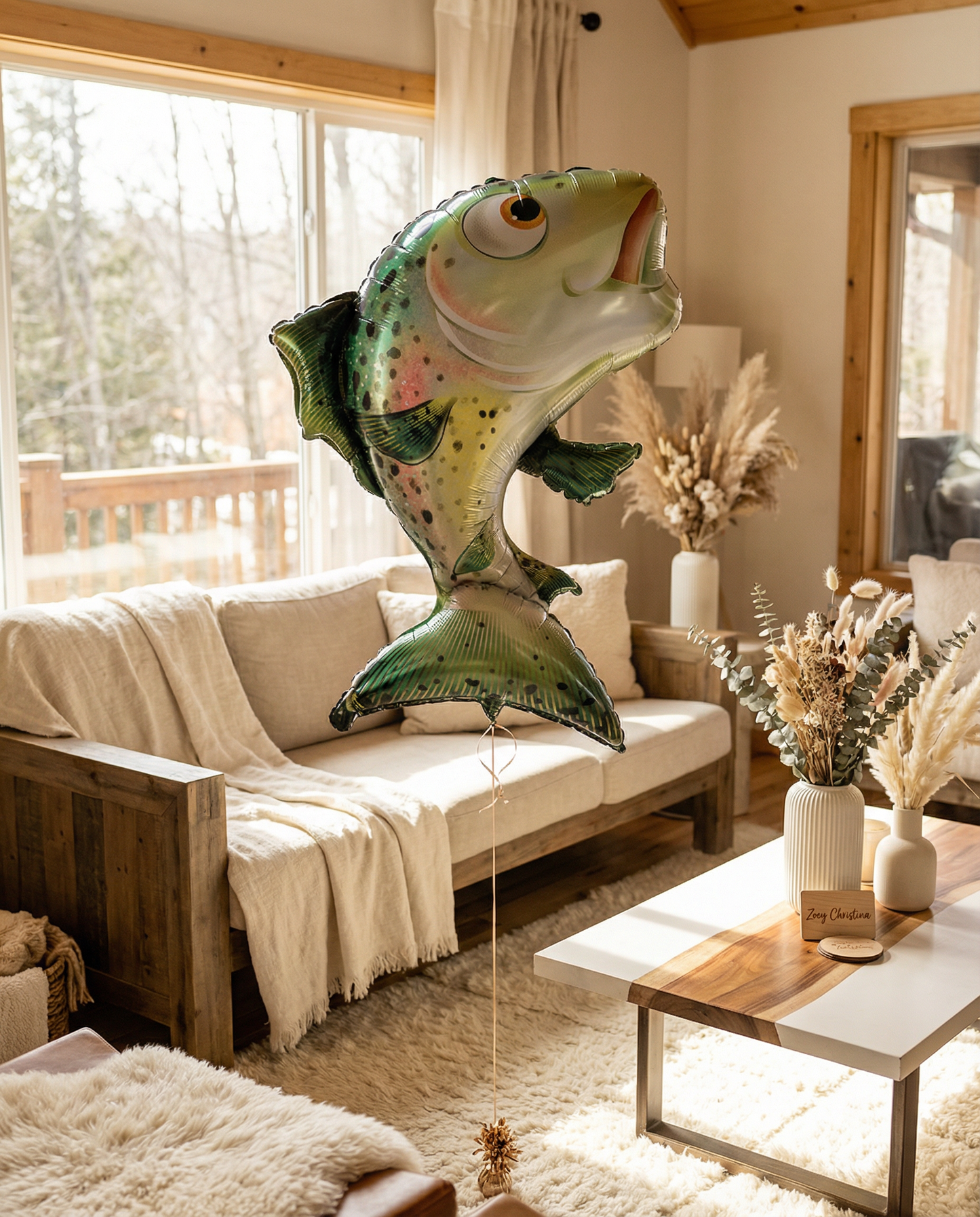 Fish Foil Balloon – Lake, Fishing & Outdoor-Themed Party