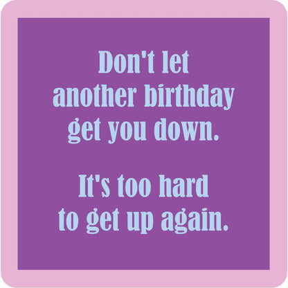 COASTER Another Birthday | Funny Home Gift | Home Bar Deco