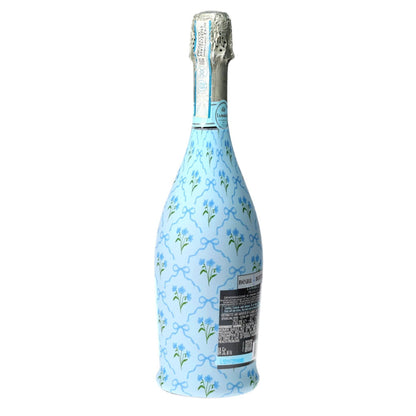 Beau Bottle Blue Bows and Blossoms - Prosecco Collection