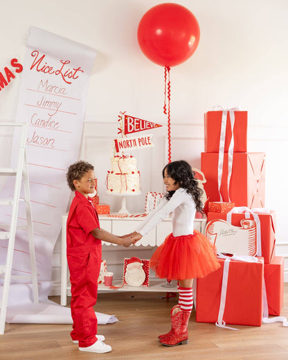 Santa Head Paper Plate 8ct