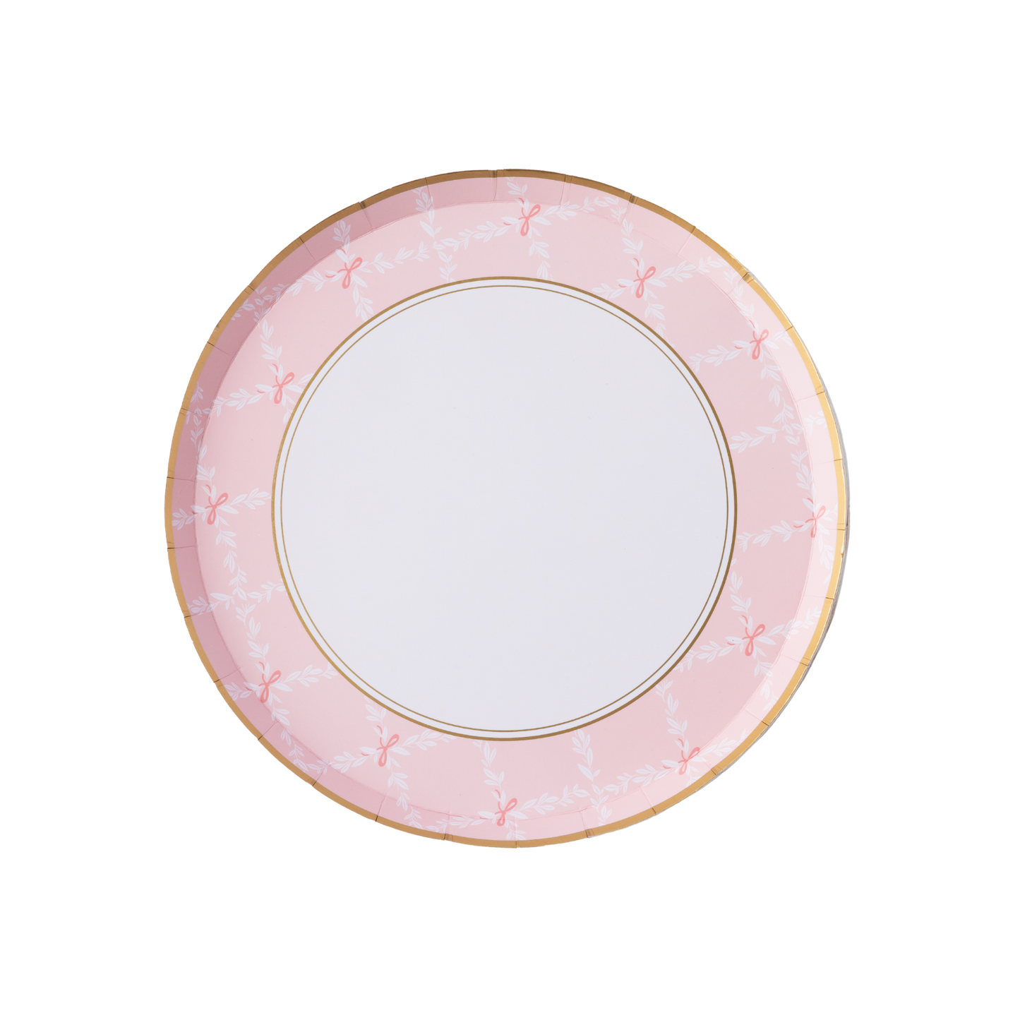PETAL PINK TRELLIS SMALL PLATES