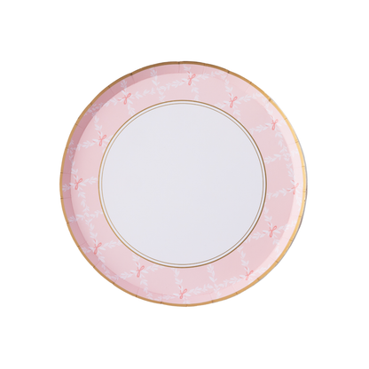 PETAL PINK TRELLIS SMALL PLATES